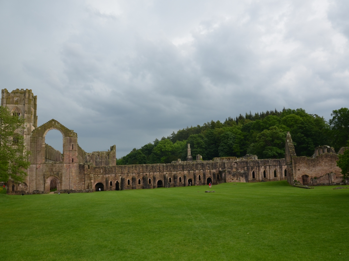 Visit of Fountain Abbey- Yorkshire, England