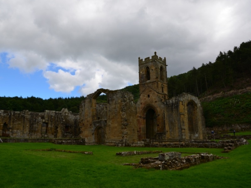 Visit of Mount Grace Priory, Yorkshire, England